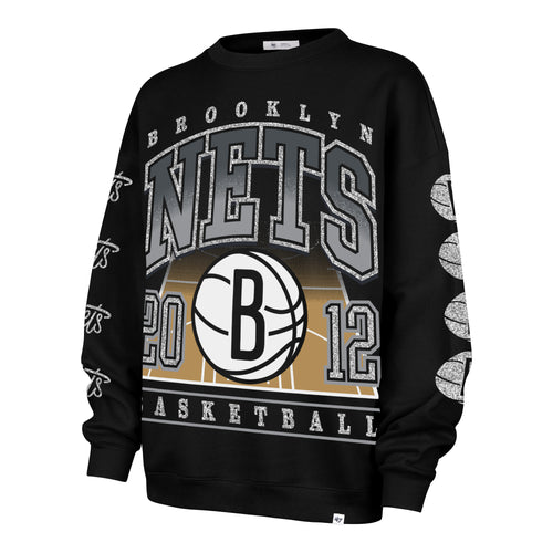BROOKLYN NETS GO BIG '47 OVERSIZED CREW WOMENS