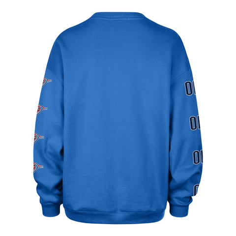 OKLAHOMA CITY THUNDER GO BIG '47 OVERSIZED CREW WOMENS