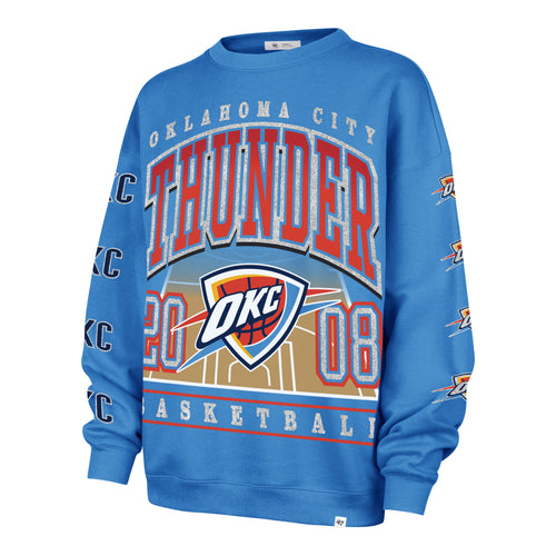 OKLAHOMA CITY THUNDER GO BIG '47 OVERSIZED CREW WOMENS