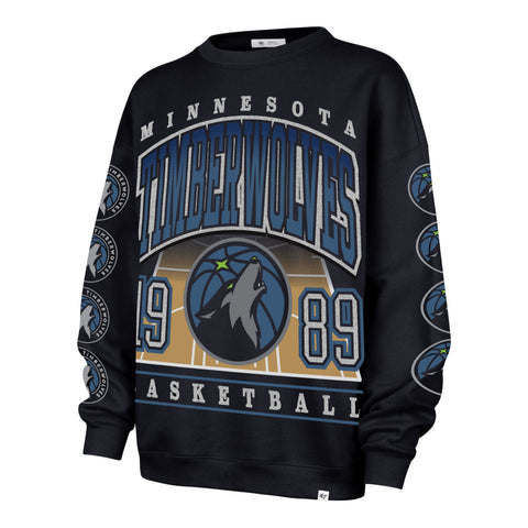 MINNESOTA TIMBERWOLVES GO BIG '47 OVERSIZED CREW WOMENS