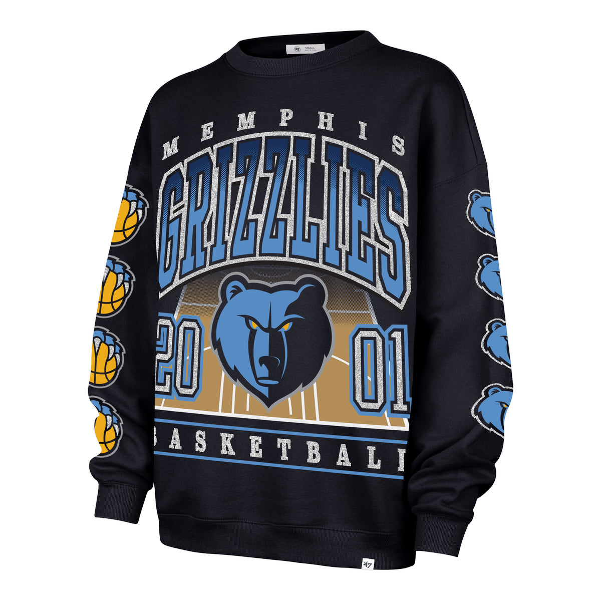 MEMPHIS GRIZZLIES GO BIG '47 OVERSIZED CREW WOMENS