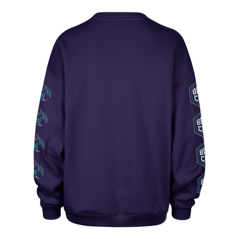 CHARLOTTE HORNETS GO BIG '47 OVERSIZED CREW WOMENS