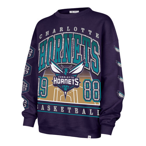 CHARLOTTE HORNETS GO BIG '47 OVERSIZED CREW WOMENS