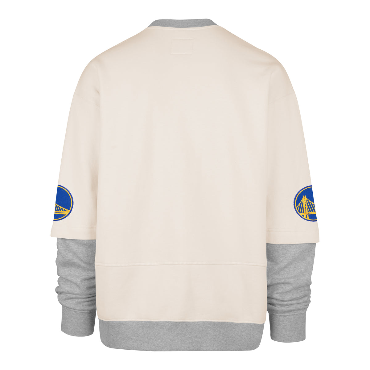 GOLDEN STATE WARRIORS TRIFECTA '47 DOUBLE LAYERED SNAP CREW