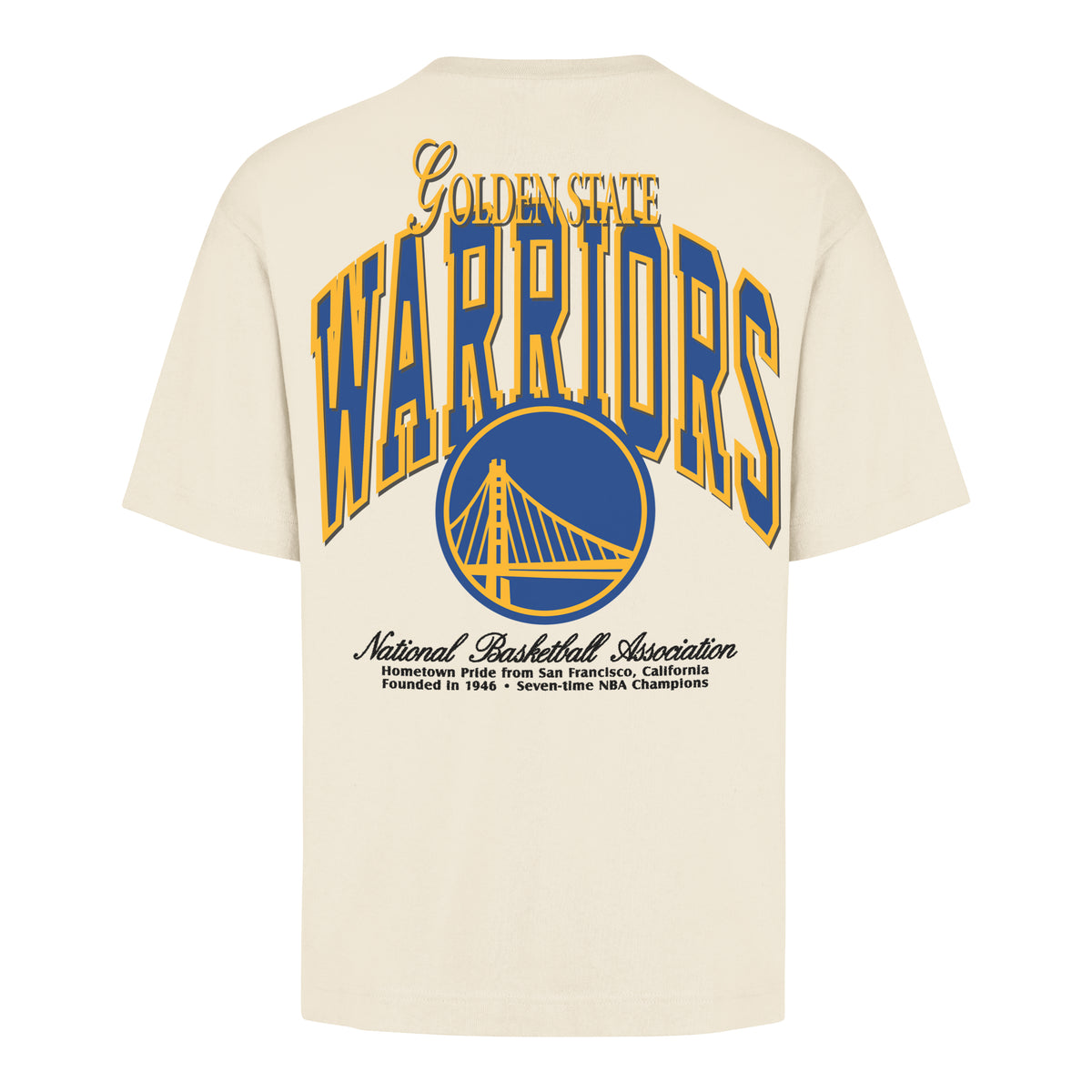 GOLDEN STATE WARRIORS BACK DOOR '47 FOUNDATION POCKET TEE