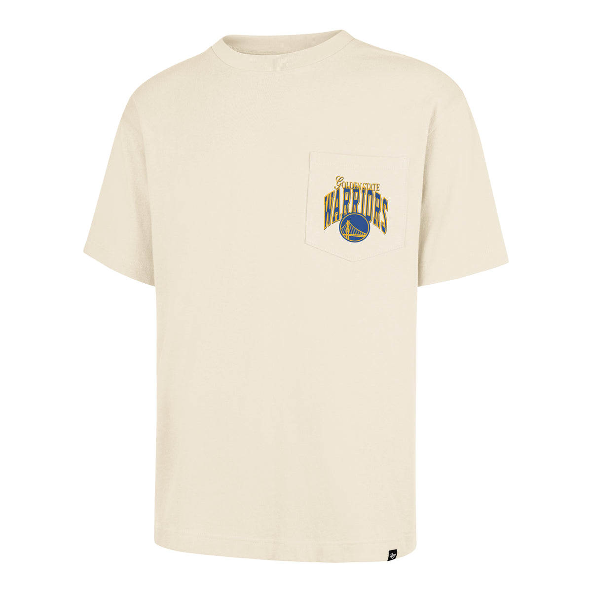 GOLDEN STATE WARRIORS BACK DOOR '47 FOUNDATION POCKET TEE
