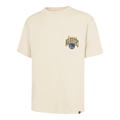 GOLDEN STATE WARRIORS BACK DOOR '47 FOUNDATION POCKET TEE