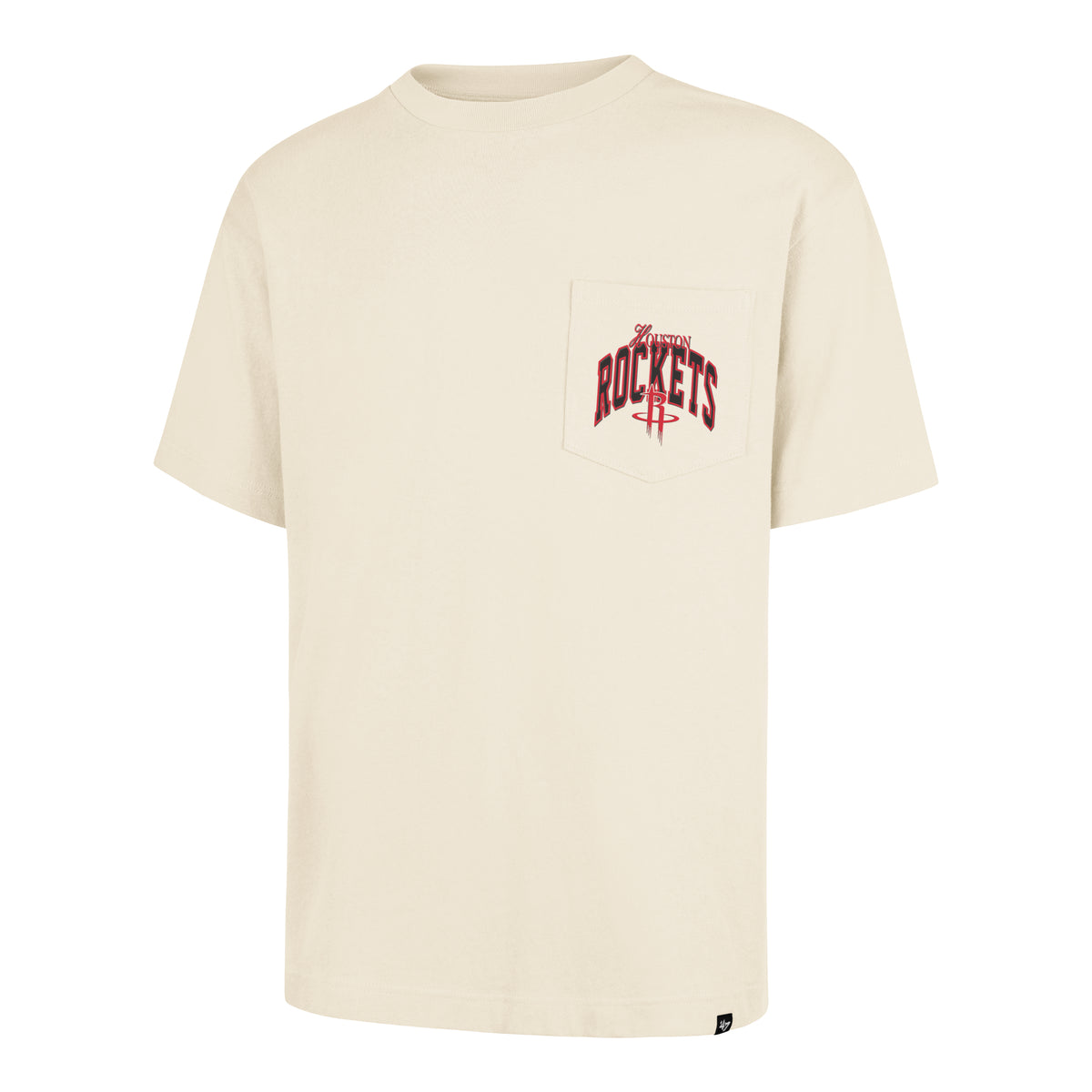 HOUSTON ROCKETS BACK DOOR '47 FOUNDATION POCKET TEE