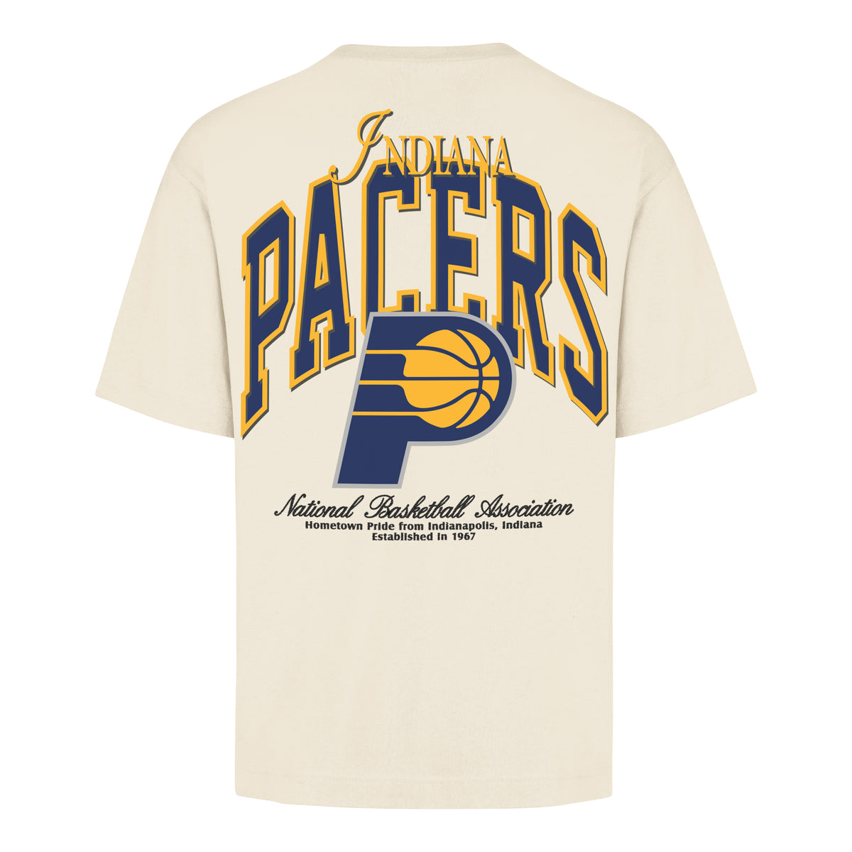 INDIANA PACERS BACK DOOR '47 FOUNDATION POCKET TEE