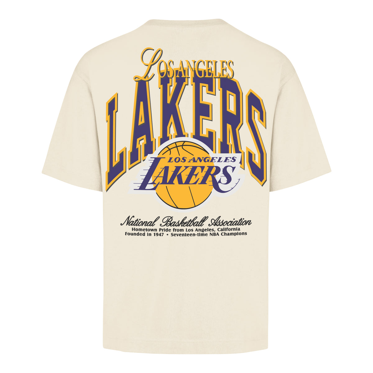 LOS ANGELES LAKERS BACK DOOR '47 FOUNDATION POCKET TEE