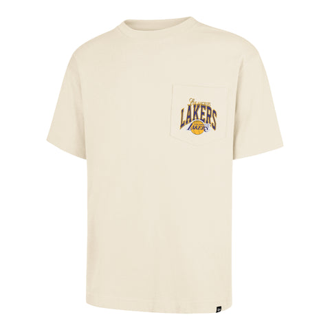 LOS ANGELES LAKERS BACK DOOR '47 FOUNDATION POCKET TEE