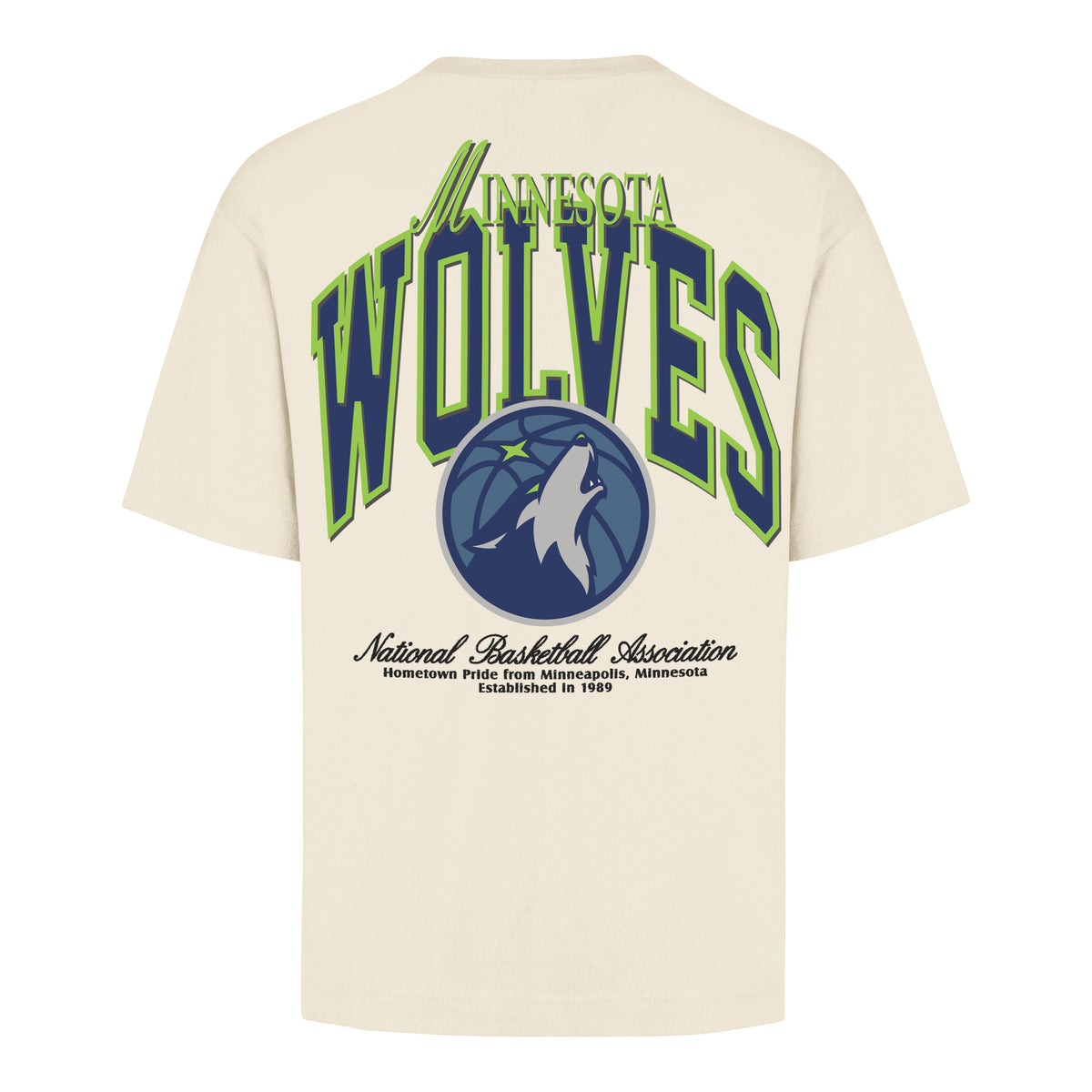 MINNESOTA TIMBERWOLVES BACK DOOR '47 FOUNDATION POCKET TEE