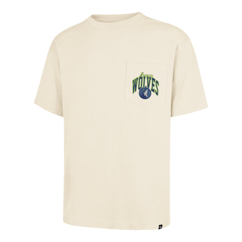 MINNESOTA TIMBERWOLVES BACK DOOR '47 FOUNDATION POCKET TEE