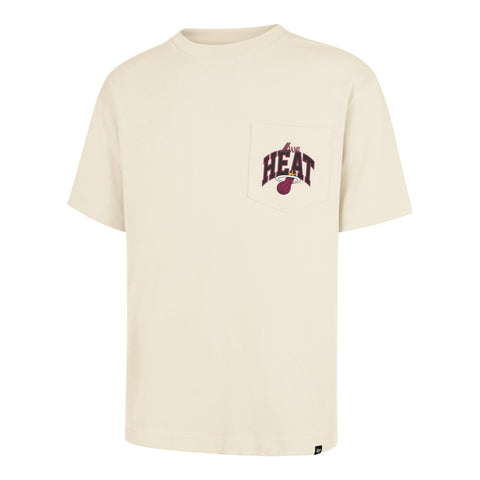 MIAMI HEAT BACK DOOR '47 FOUNDATION POCKET TEE