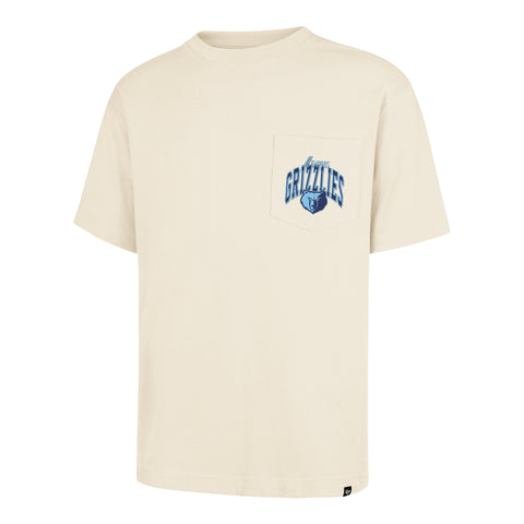 MEMPHIS GRIZZLIES BACK DOOR '47 FOUNDATION POCKET TEE