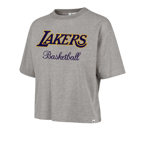 LOS ANGELES LAKERS PIVOT DROP NEEDLE '47 CITY TEE WOMENS