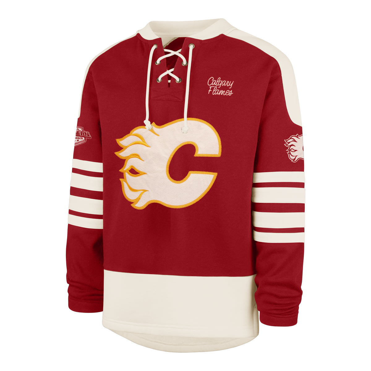 CALGARY FLAMES SWEEP CHECK '47 ETERNAL LACER
