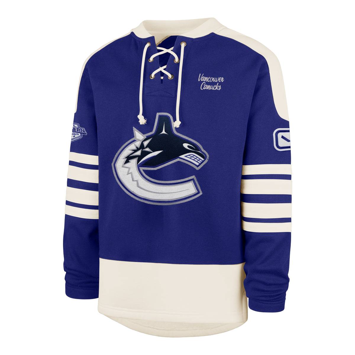 VANCOUVER CANUCKS SWEEP CHECK '47 ETERNAL LACER