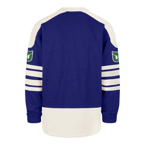 HARTFORD WHALERS VINTAGE SWEEP CHECK '47 ETERNAL LACER