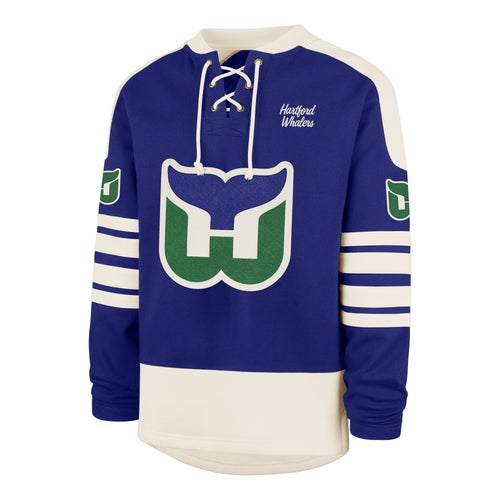 HARTFORD WHALERS VINTAGE SWEEP CHECK '47 ETERNAL LACER