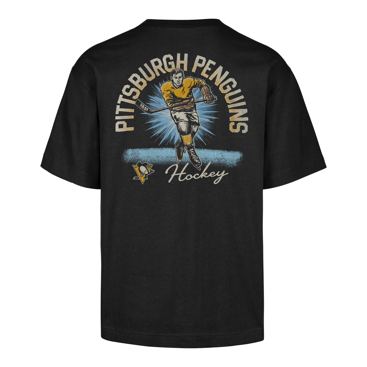 PITTSBURGH PENGUINS GAME ON '47 FOUNDATION TEE