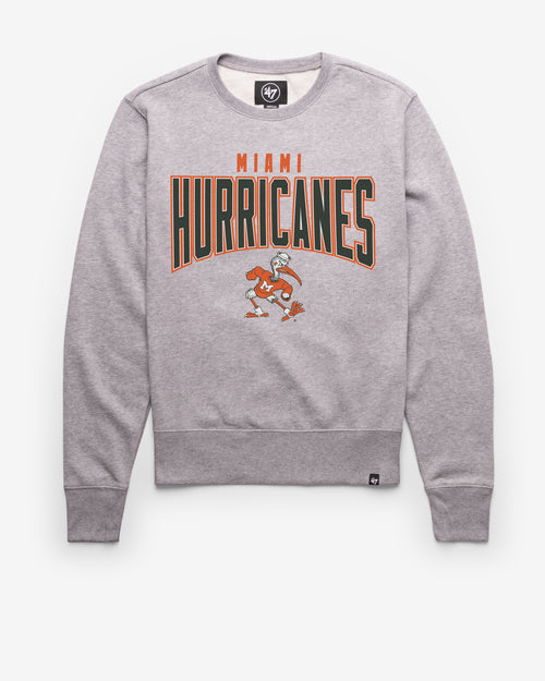 MIAMI HURRICANES TEAM ELEMENTS ARCH '47 HEADLINE CREW