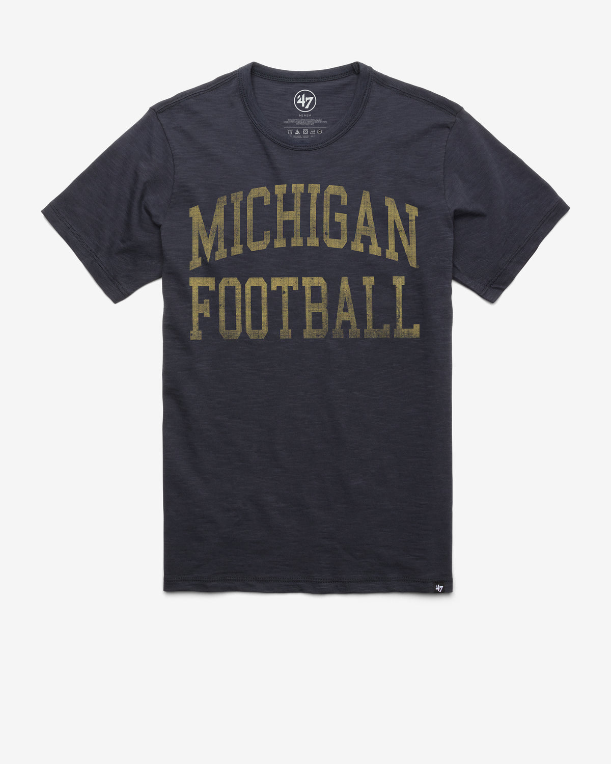MICHIGAN WOLVERINES CLASSIC BLOCK '47 SCRUM TEE