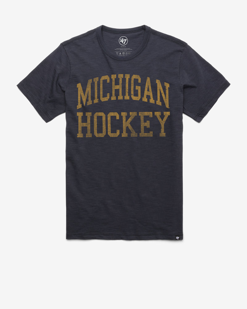 MICHIGAN WOLVERINES CLASSIC BLOCK '47 SCRUM TEE