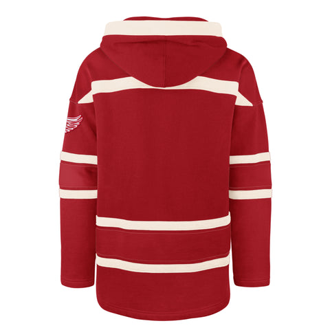 DETROIT RED WINGS CHIN STRAP SUPERIOR '47 LACER HOOD