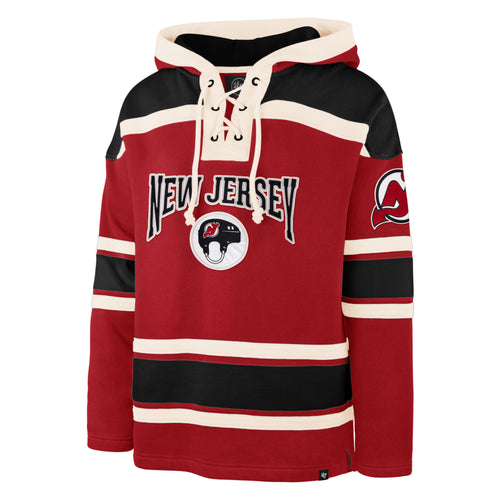 NEW JERSEY DEVILS CHIN STRAP SUPERIOR '47 LACER HOOD