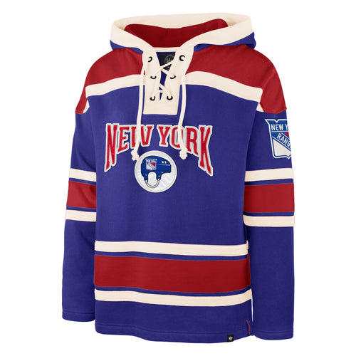 NEW YORK RANGERS CHIN STRAP SUPERIOR '47 LACER HOOD