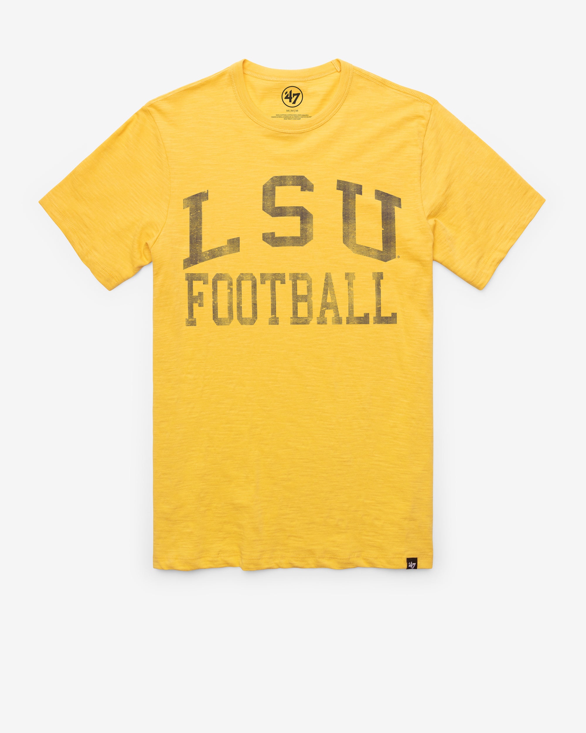 LOUISIANA STATE TIGERS LSU CLASSIC BLOCK '47 SCRUM TEE