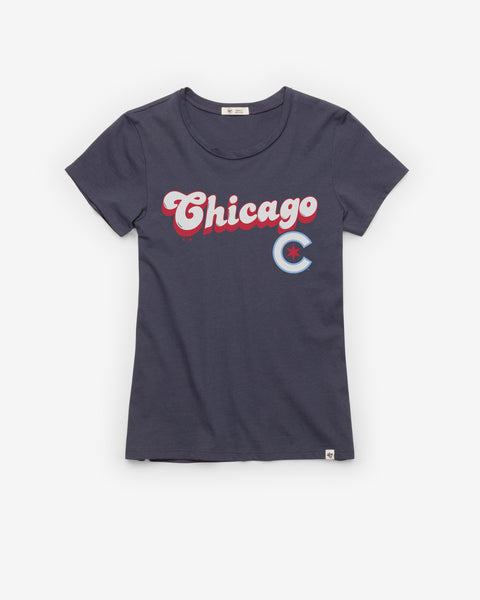 CHICAGO CUBS CITY CONNECT MYSTIC '47 FRANKIE TEE WOMENS