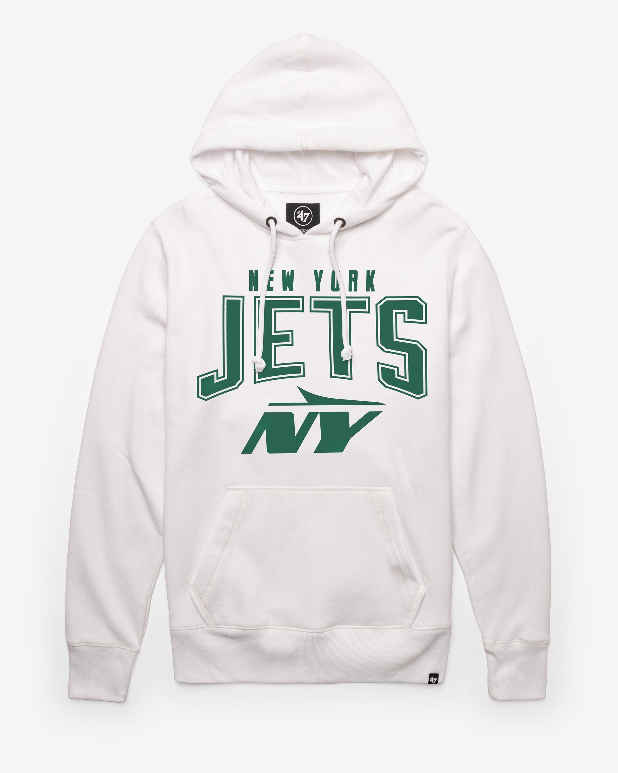 NEW YORK JETS TEAM ELEMENTS ARCH '47 HEADLINE HOOD