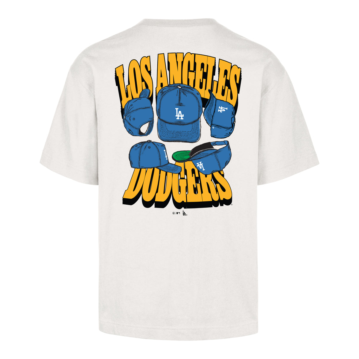 LOS ANGELES DODGERS CAP SHADOW '47 FOUNDATION TEE