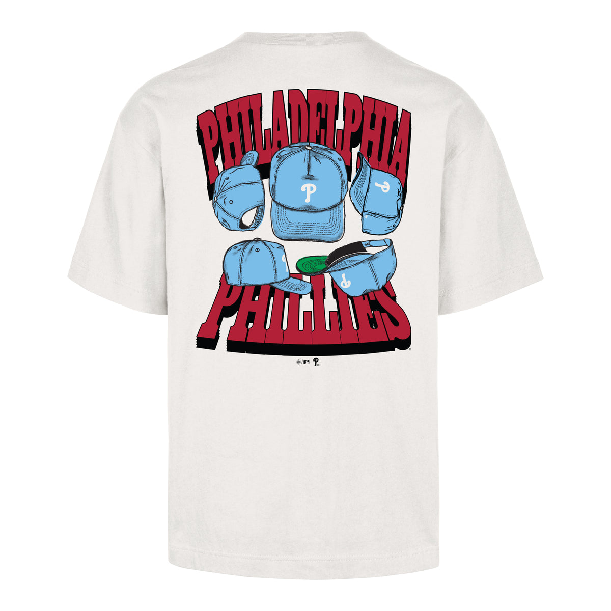PHILADELPHIA PHILLIES CAP SHADOW '47 FOUNDATION TEE
