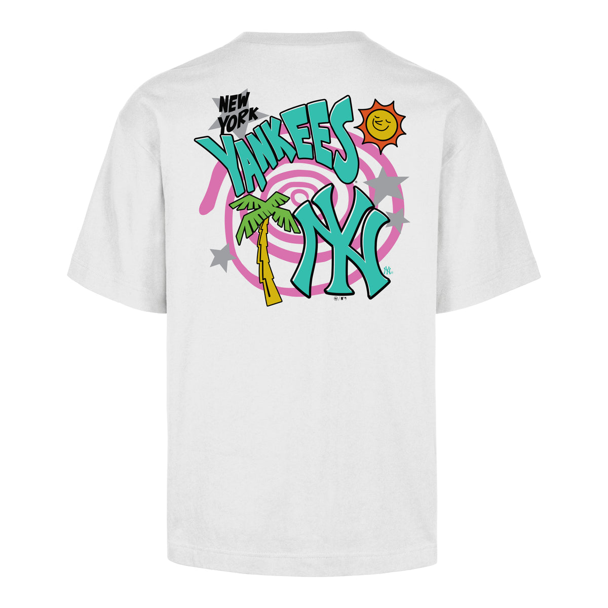 NEW YORK YANKEES PSYCHEDELICA '47 FOUNDATION TEE
