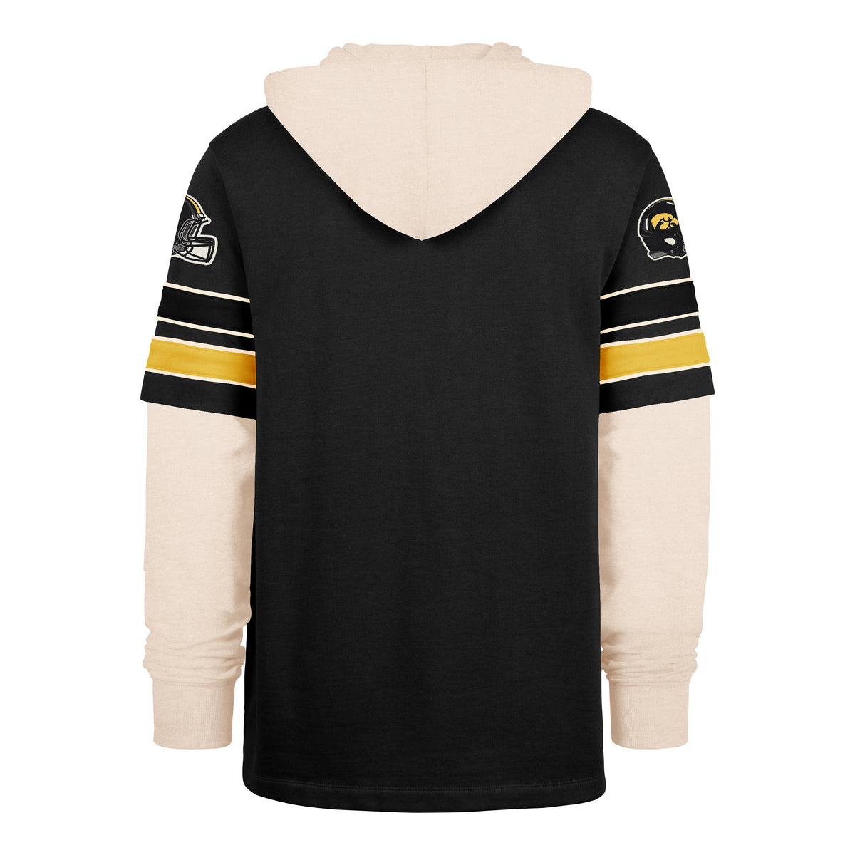 IOWA HAWKEYES SPLIT ZONE '47 CORNERBCK DUO LACER