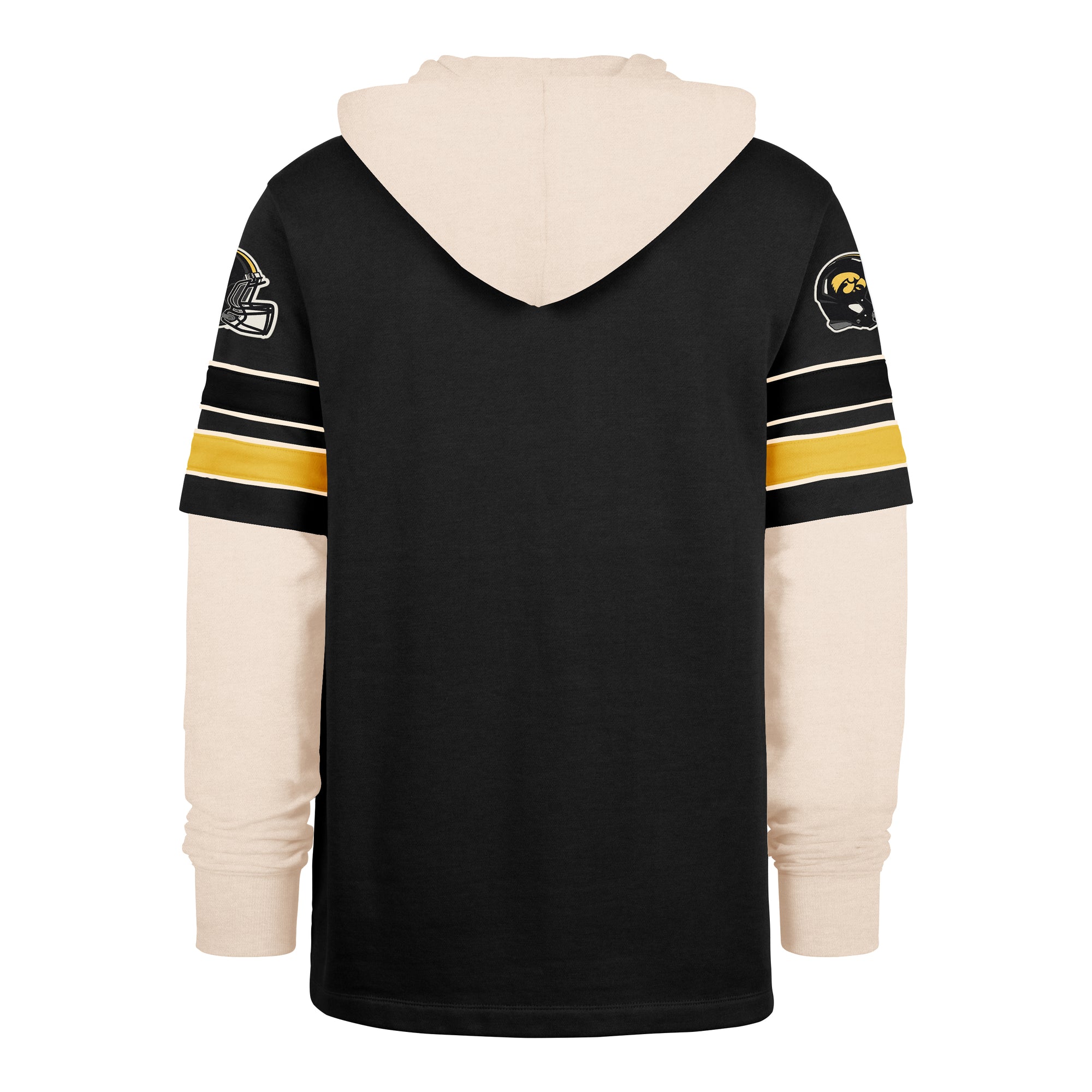 IOWA HAWKEYES SPLIT ZONE '47 CORNERBCK DUO LACER