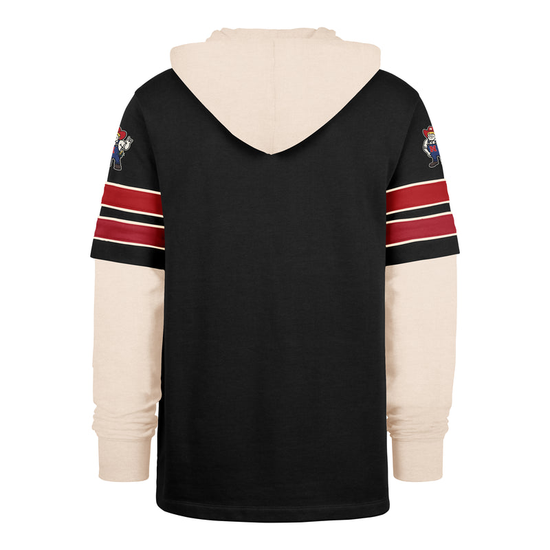 NEBRASKA CORNHUSKERS SPLIT ZONE '47 CORNERBCK DUO LACER
