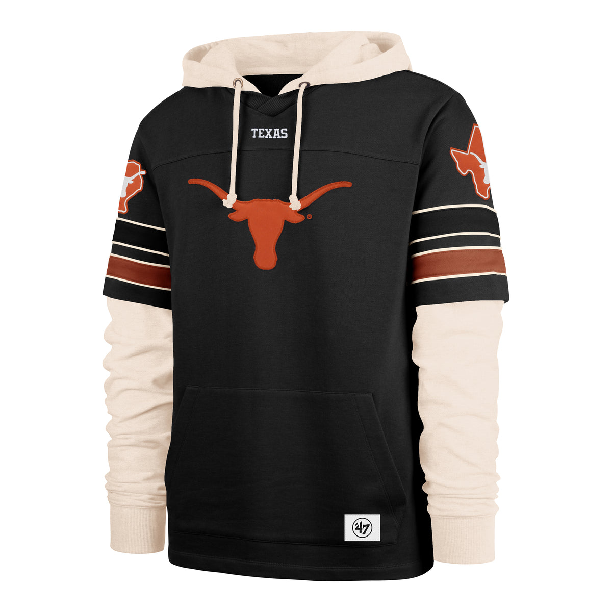 TEXAS LONGHORNS SPLIT ZONE '47 CORNERBACK DUO LACER