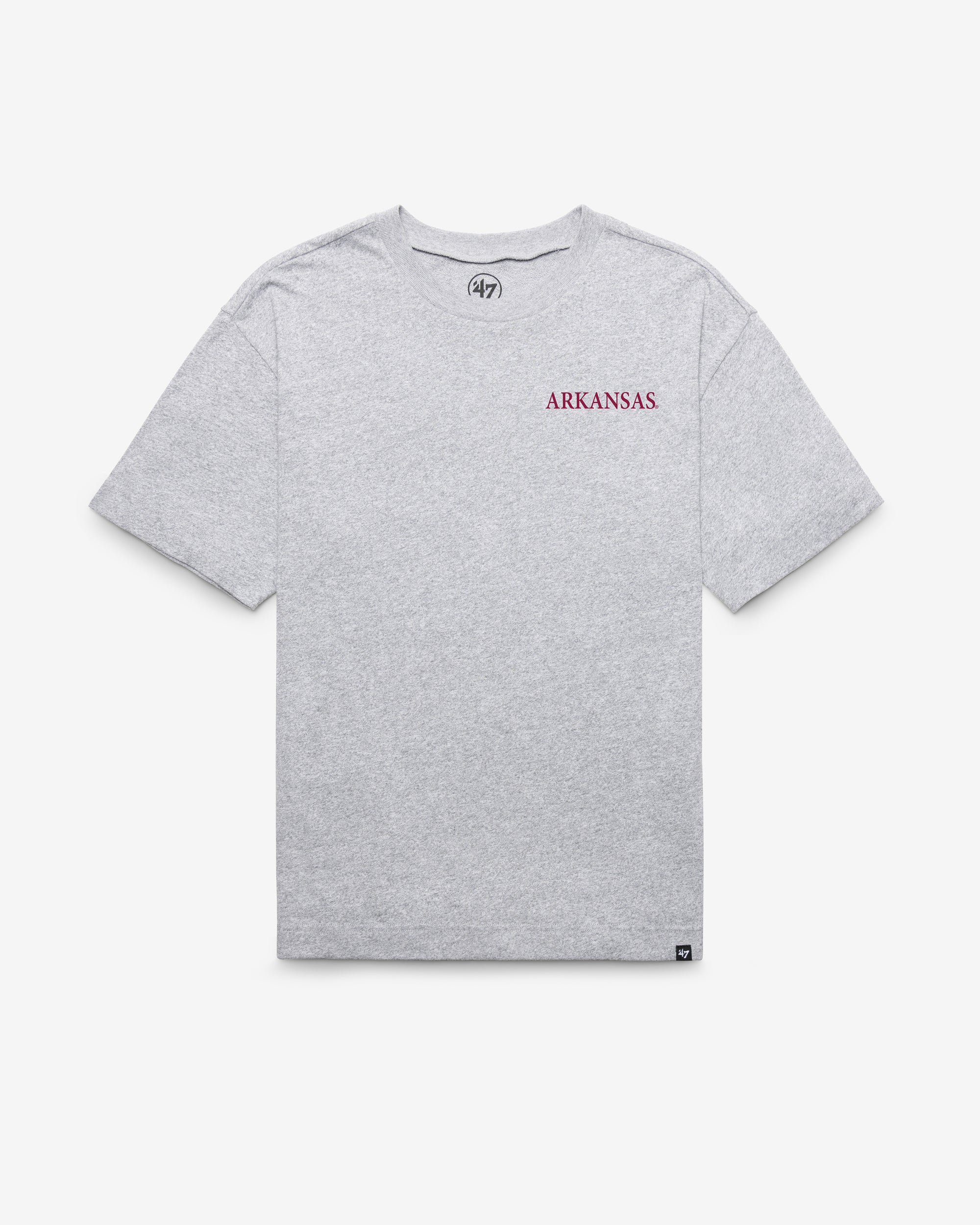 ARKANSAS RAZORBACKS VINTAGE HISTORY LOCK '47 FOUNDATION TEE