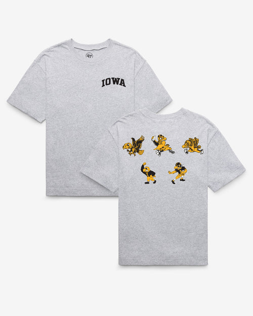 IOWA HAWKEYES VINTAGE HISTORY LOCK '47 FOUNDATION TEE