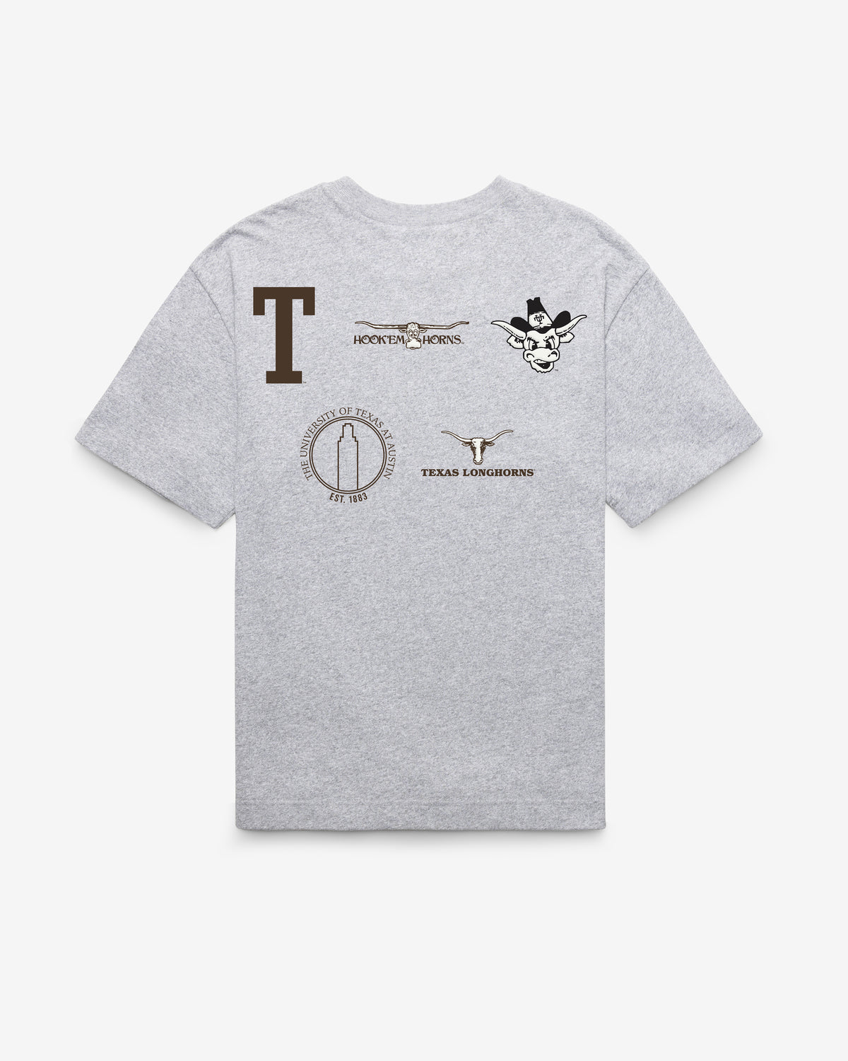TEXAS LONGHORNS VINTAGE HISTORY LOCK '47 FOUNDATION TEE