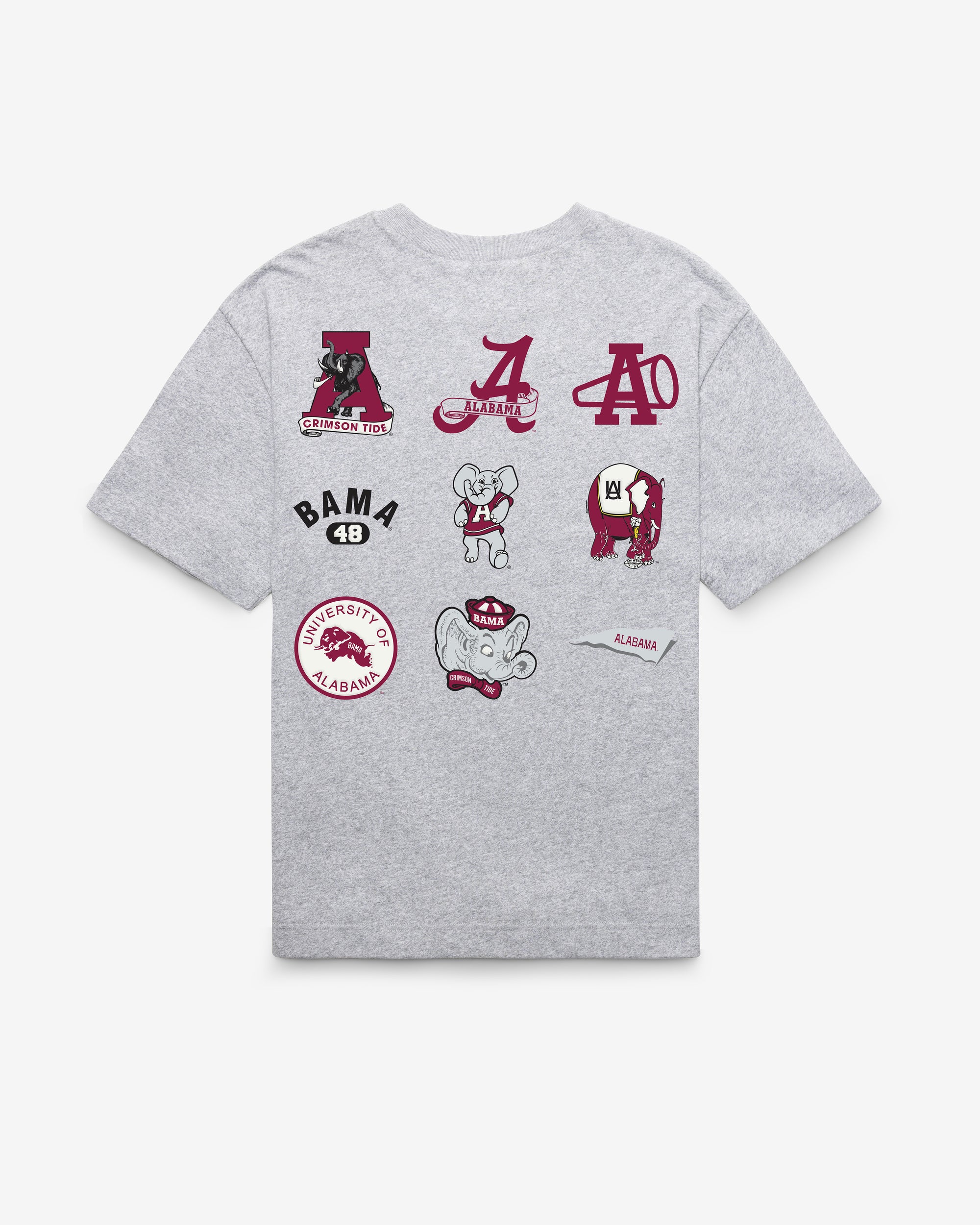 ALABAMA CRIMSON TIDE VINTAGE HISTORY LOCK '47 FOUNDATION TEE
