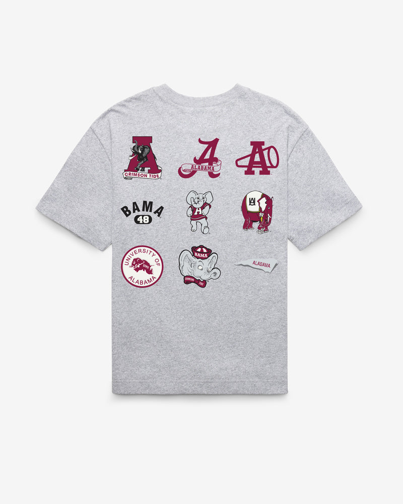 ALABAMA CRIMSON TIDE VINTAGE HISTORY LOCK '47 FOUNDATION TEE