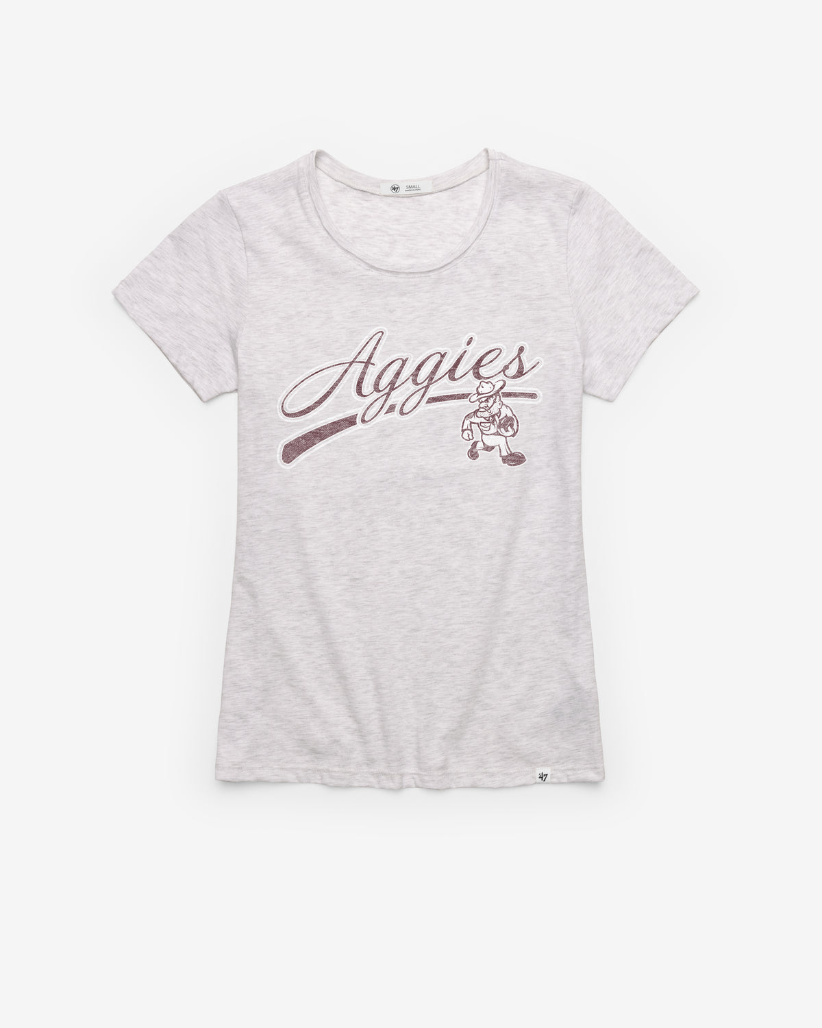 TEXAS A&M AGGIES BELIEVER '47 WOMEN'S FRANKIE TEE