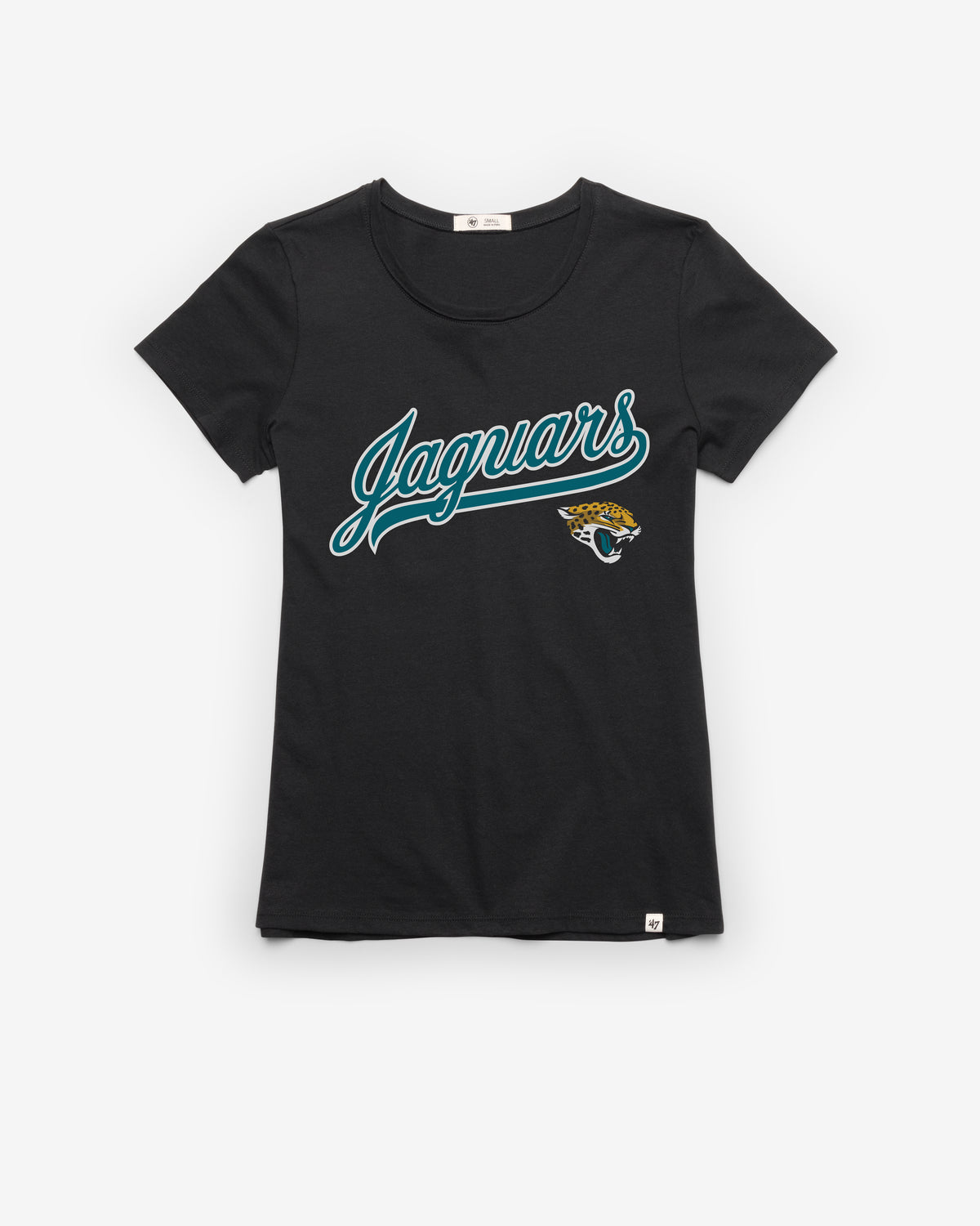 JACKSONVILLE JAGUARS TAIL SWEEP '47 FRANKIE TEE WOMENS