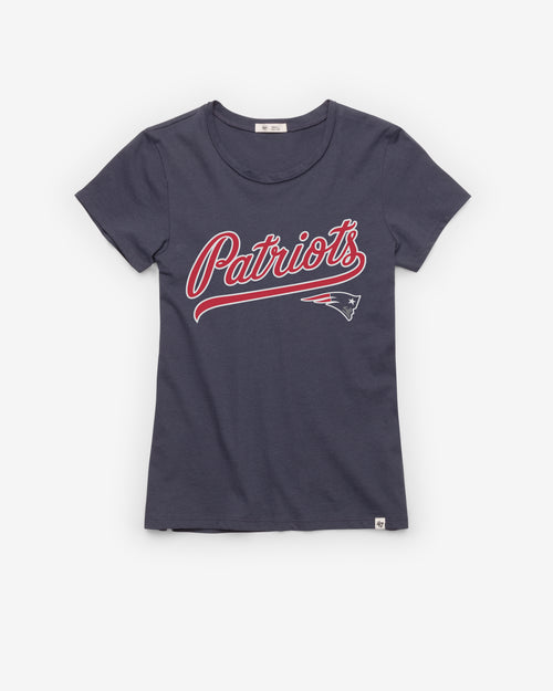 NEW ENGLAND PATRIOTS TAIL SWEEP '47 FRANKIE TEE WOMENS