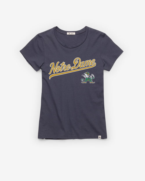 NOTRE DAME FIGHTIN IRISH TAIL SWEEP '47 FRANKIE TEE WOMENS